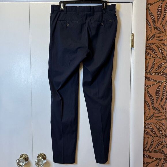PETER MILLAR Highland Performance Chino Pants Navy Mens 32X32 MF19EB50FB - Picture 2 of 6